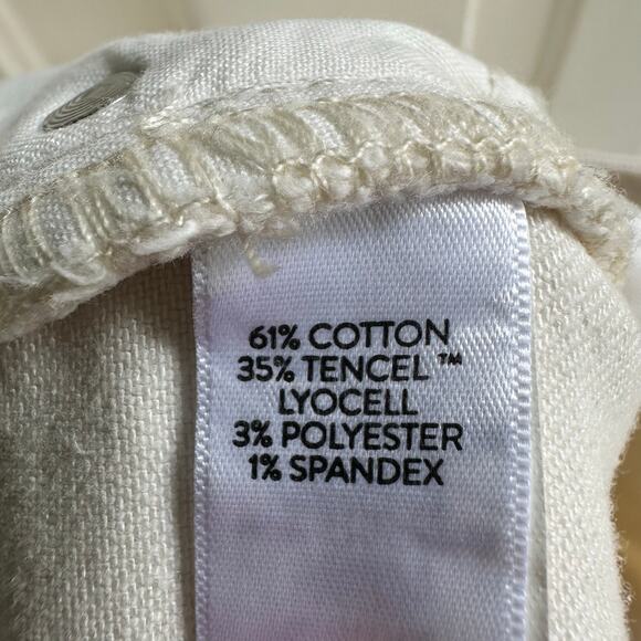 J Jill High Rise Full Leg Crops in Natural Wash NWT - Picture 10 of 11